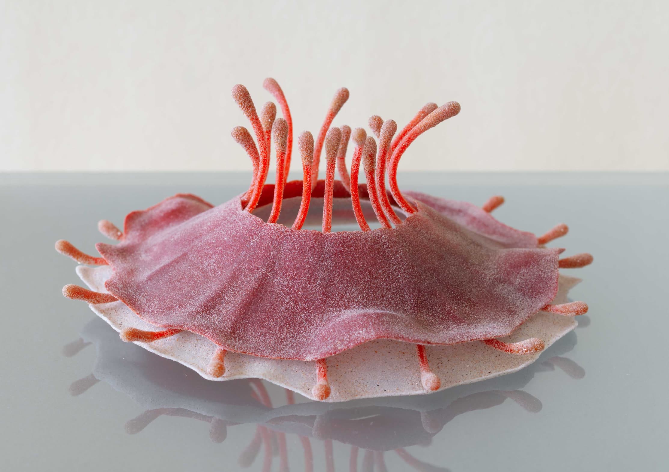 GELLED GLASS – A NEW GLASS TECHNIQUE by Karen Lise Krabbe